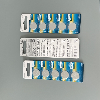 minicell lithium Long Lasting Power Alkaline Battery CR2016P5B/97 Button Cell