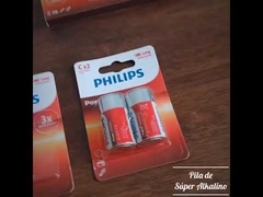LR14E2B 2C ক্ষারীয় ব্যাটারি 7500mAh PHILIPS দীর্ঘস্থায়ী ব্যাটারি