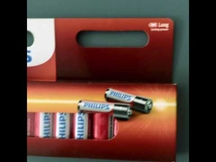 শিশুর খেলনা ফিলিপস 2 AAA ক্ষারীয় ব্যাটারি 9V LR03P2B ROHS অনুমোদিত